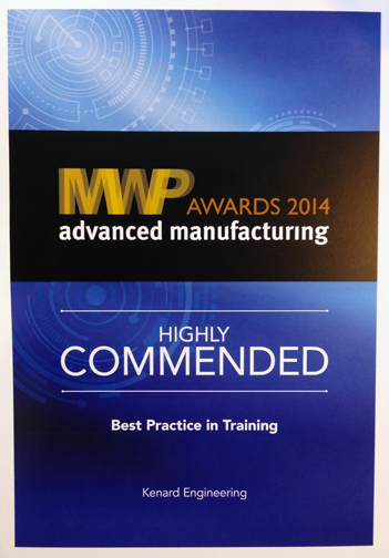 Best Practice in Training - Highly Commended