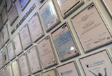 Wall of achievement