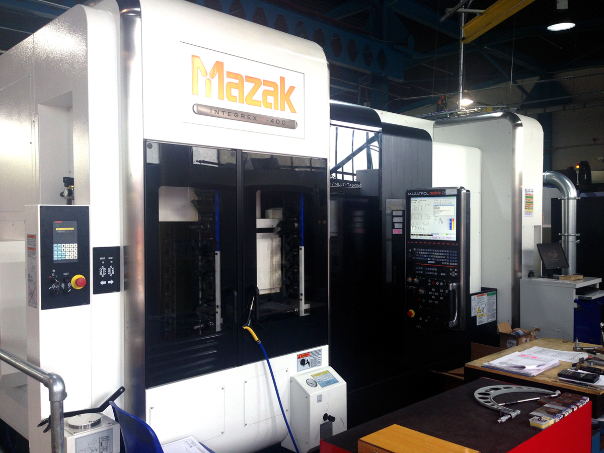 Mazak Integrex i400 CNC machine